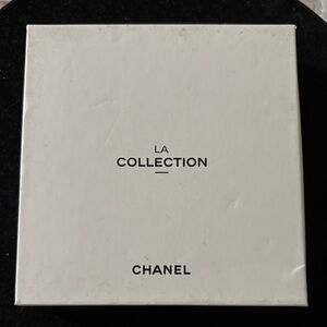 CHANEL La Collection - White with Black Logo